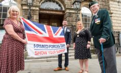 Flag raised in Bath’s Parade Gardens to mark Armed Forces Day