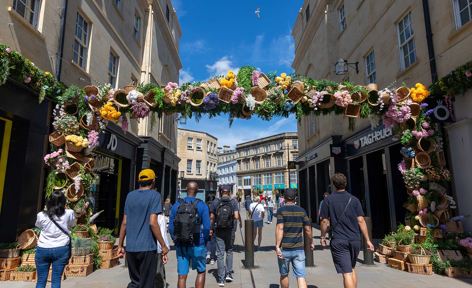 SouthGate shopping centre unveils annual summer floral display